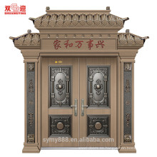 Diseño especial con puerta de la columna romana puerta de la casa de renovación de la construcción y puerta de entrada